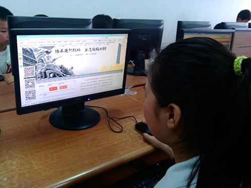 南昌現代外國語學校（象湖校區(qū)） 開展“緬懷革命先烈，感恩幸福生活”主題教育活動