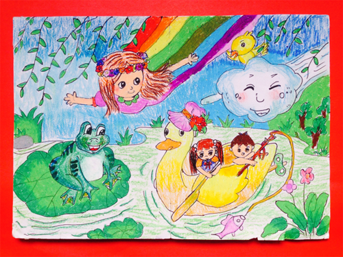 現(xiàn)外象湖校區(qū)開展《舞動(dòng)畫筆 秀出自我》為主題的繪畫比賽活動(dòng)